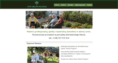 Desktop Screenshot of dom-zielone-wzgorze.pl